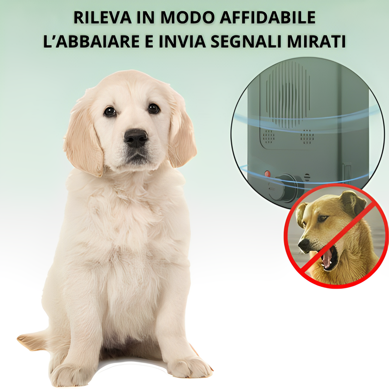 Ultrasuoni Vinovo Anti-abbaio per Cani