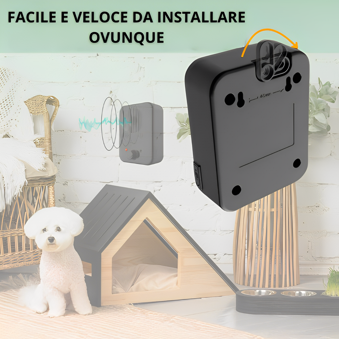 Ultrasuoni Vinovo Anti-abbaio per Cani